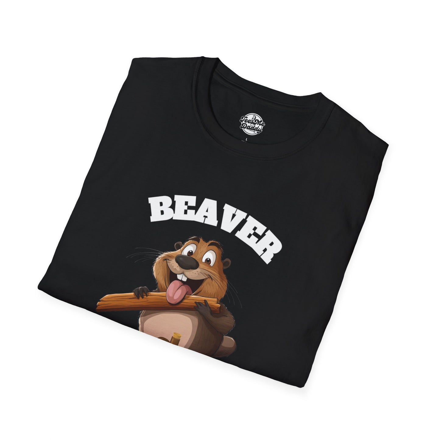Funny Beaver Liquors Unisex Softstyle T-Shirt - Perfect Gift for Party Lovers