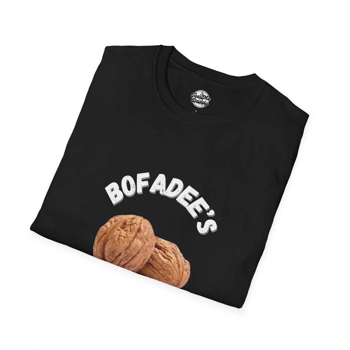Bofadee’s Nuts – Funny Walnut-Themed Unisex Softstyle T-Shirt